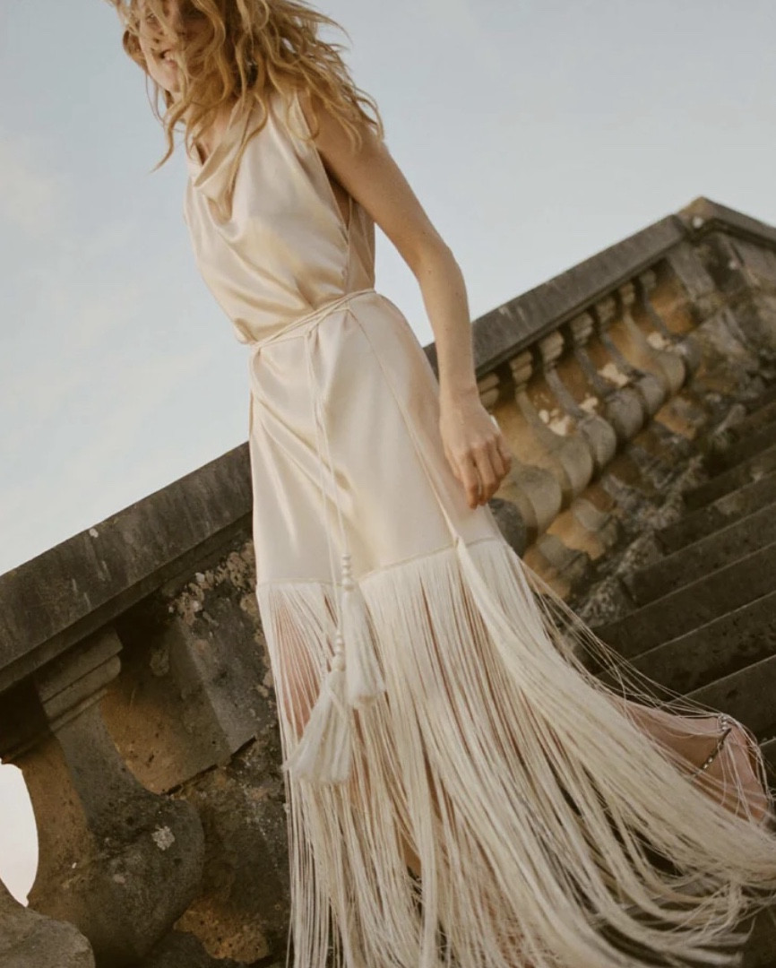 Fringe bridal dresses 🕊️🕊️🕊️

#LTKWedding