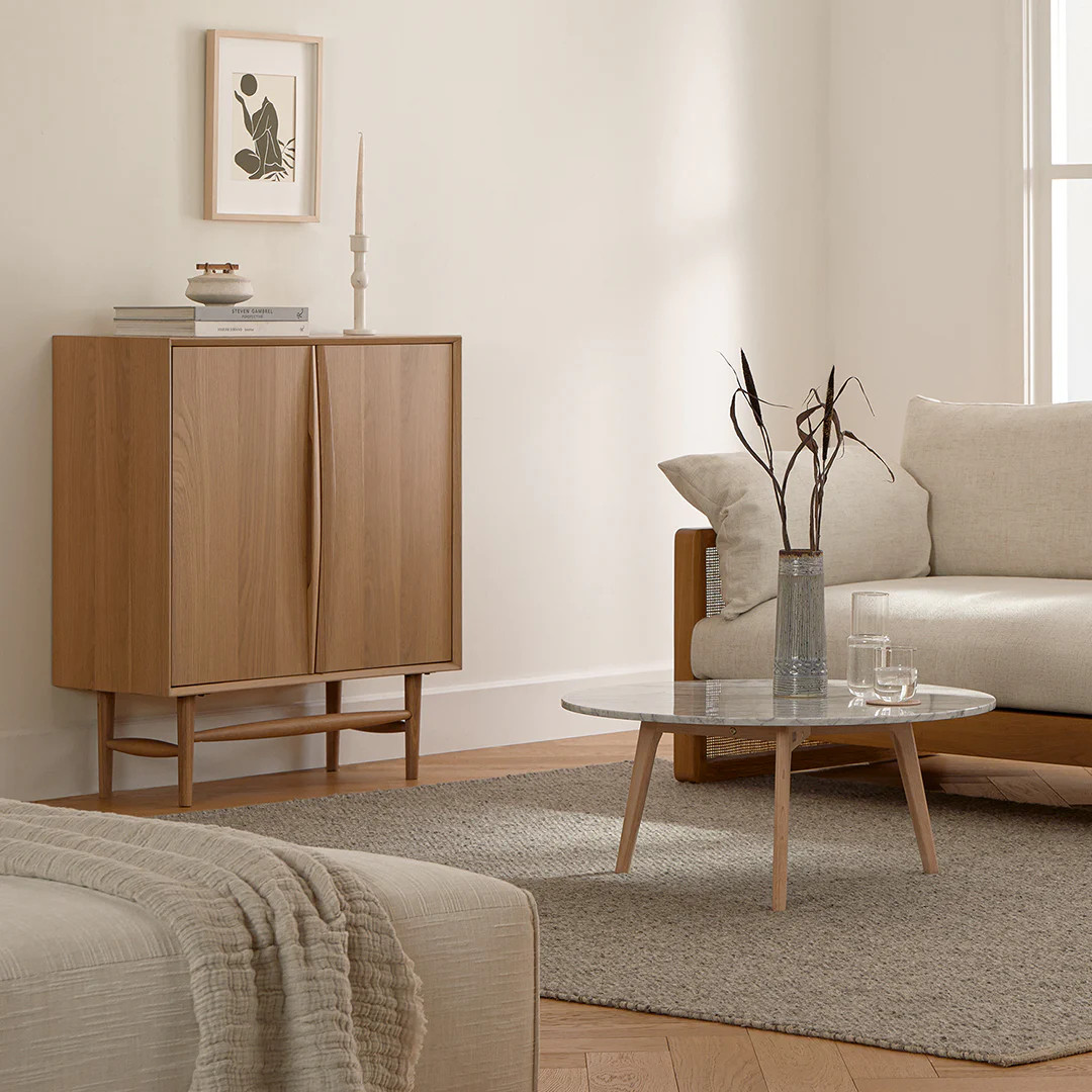 Lenia 34" Cabinet - White Oak | Article