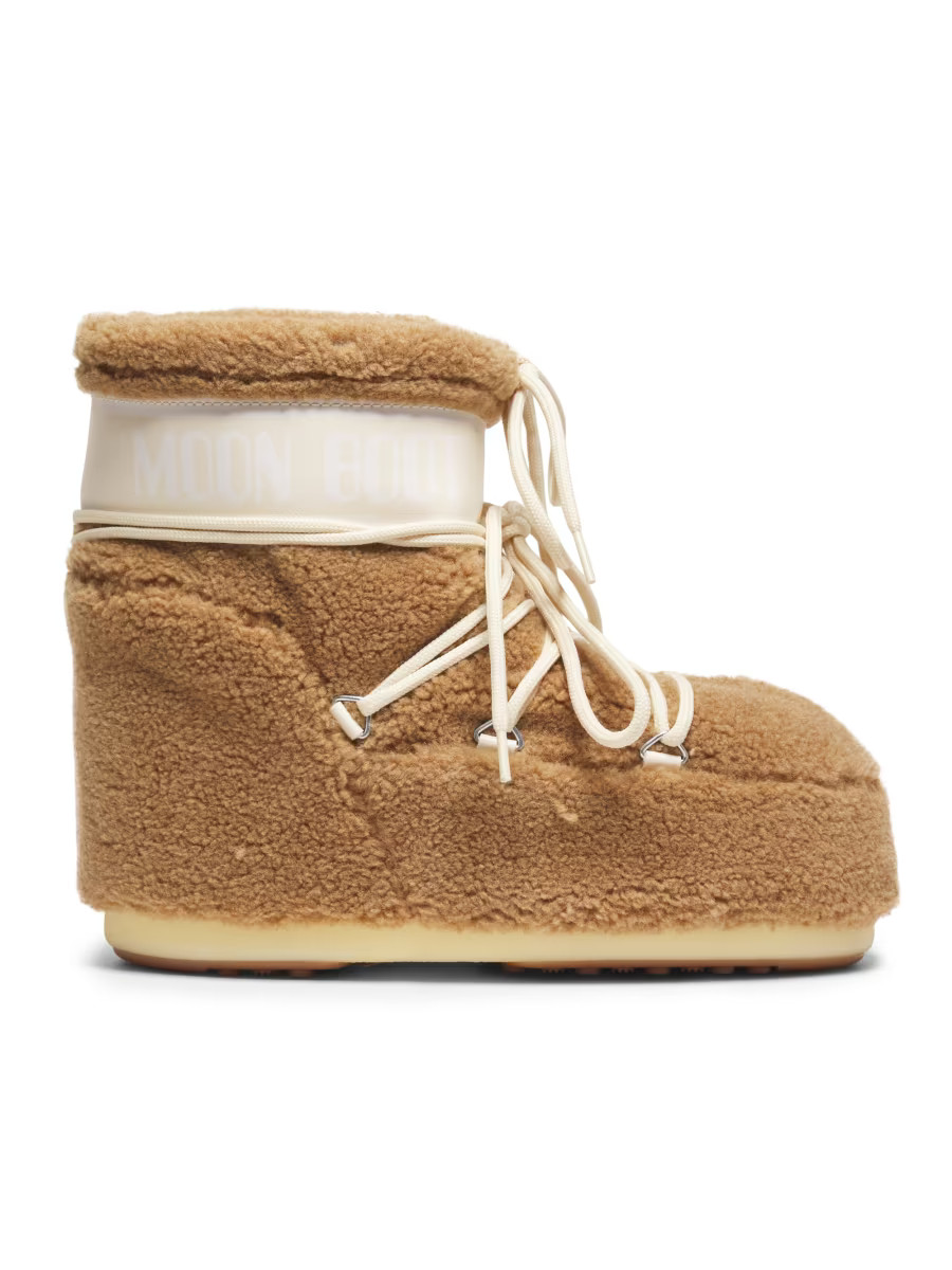 Icon Low Fleece Moon Boots | Saks Fifth Avenue