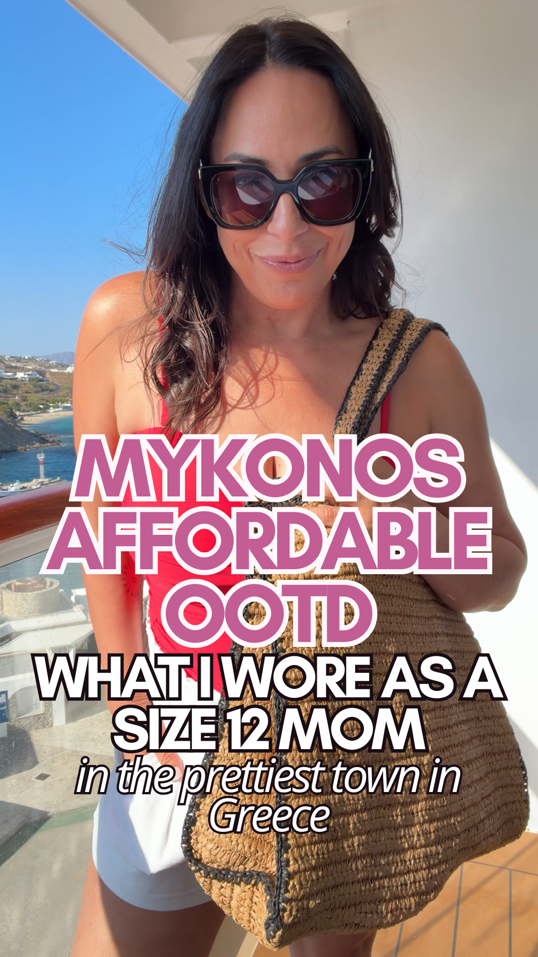 What kind of packer are you? All new clothes, take what I own or somewhere in the middle?

Here's my vacation outfit for Mykonos, Greece, Day 2 of our Viking cruise through Europe (we did the Empires of the Mediterranean itinerary). For reference, I'm a size 12 mom of 4 with a soft apron belly and mom body. It was mostly a beach day so I wore a swimsuit and pull on shorts, this is a super affordable Europe travel outfit that works for normal pool days at home too. Everything is from Target and Amazon. I'm a size 12/Large, but I always size up in swimsuits, this time I went up to an XXL.

I'm sharing what I wore on our European Viking cruise for every day of this trip, so follow along if you want to see the rest. Yesterday's outfit in Athens was the splurge, today's is the budget friendly one, so go check that post out too if you missed it. Tomorrow's will be a high low mix, a little bit of a Nordstrom splurge balanced with some more affordable Walmart shorts.

This trip has been such a good reminder that you don't need a whole new wardrobe to feel cute on vacation, just the right basics that you already own and fit well.

Do you size up on a swimsuits too?

#LTKmomlife #LTKMidsize #LTKSwim