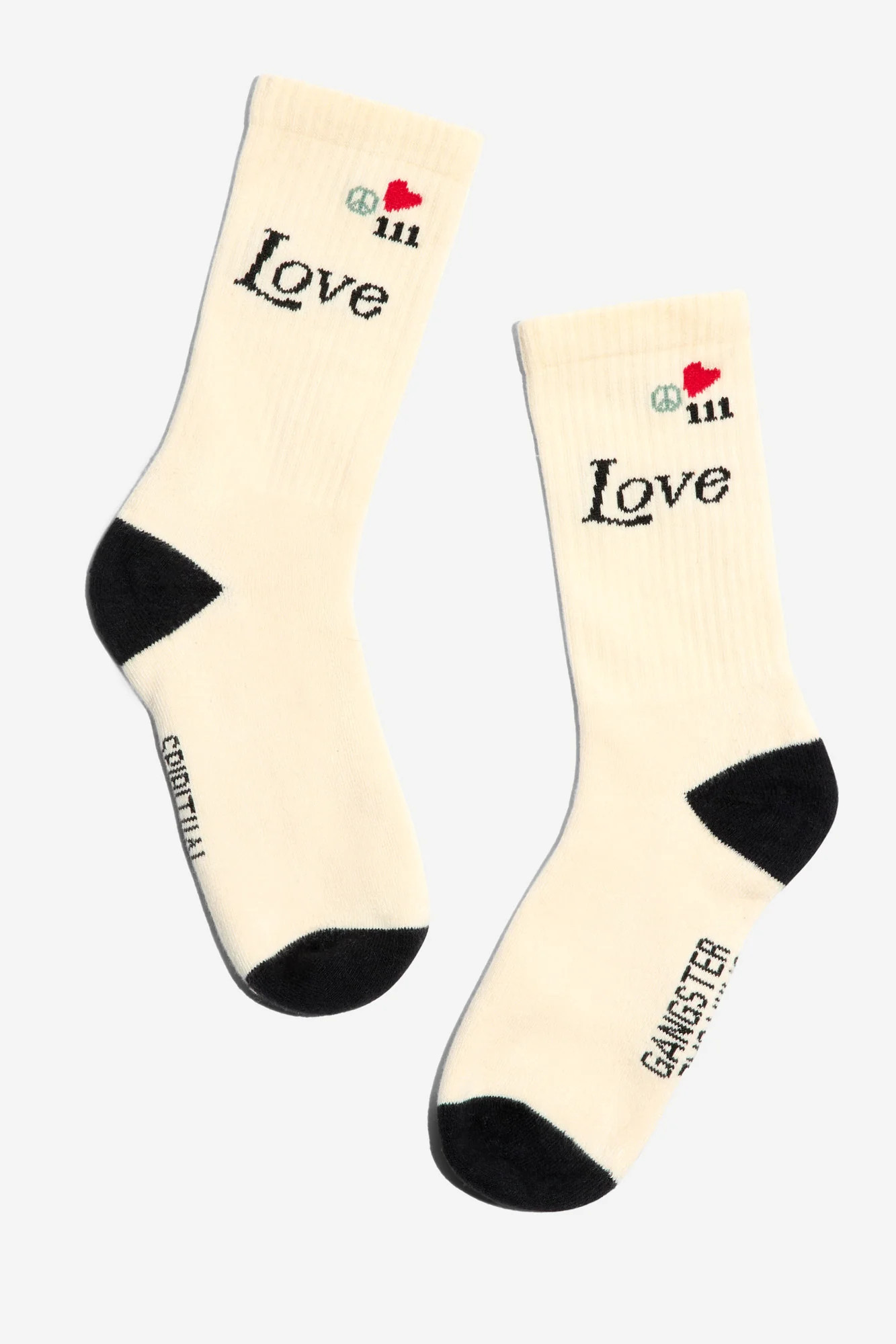 Power Of Love Crew Sock | Spiritual Gangster | Spiritual Gangster