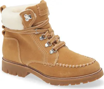 rag & bone Cameron Genuine Shearling Weatherproof Lace-up Boot (Women) | Nordstrom | Nordstrom
