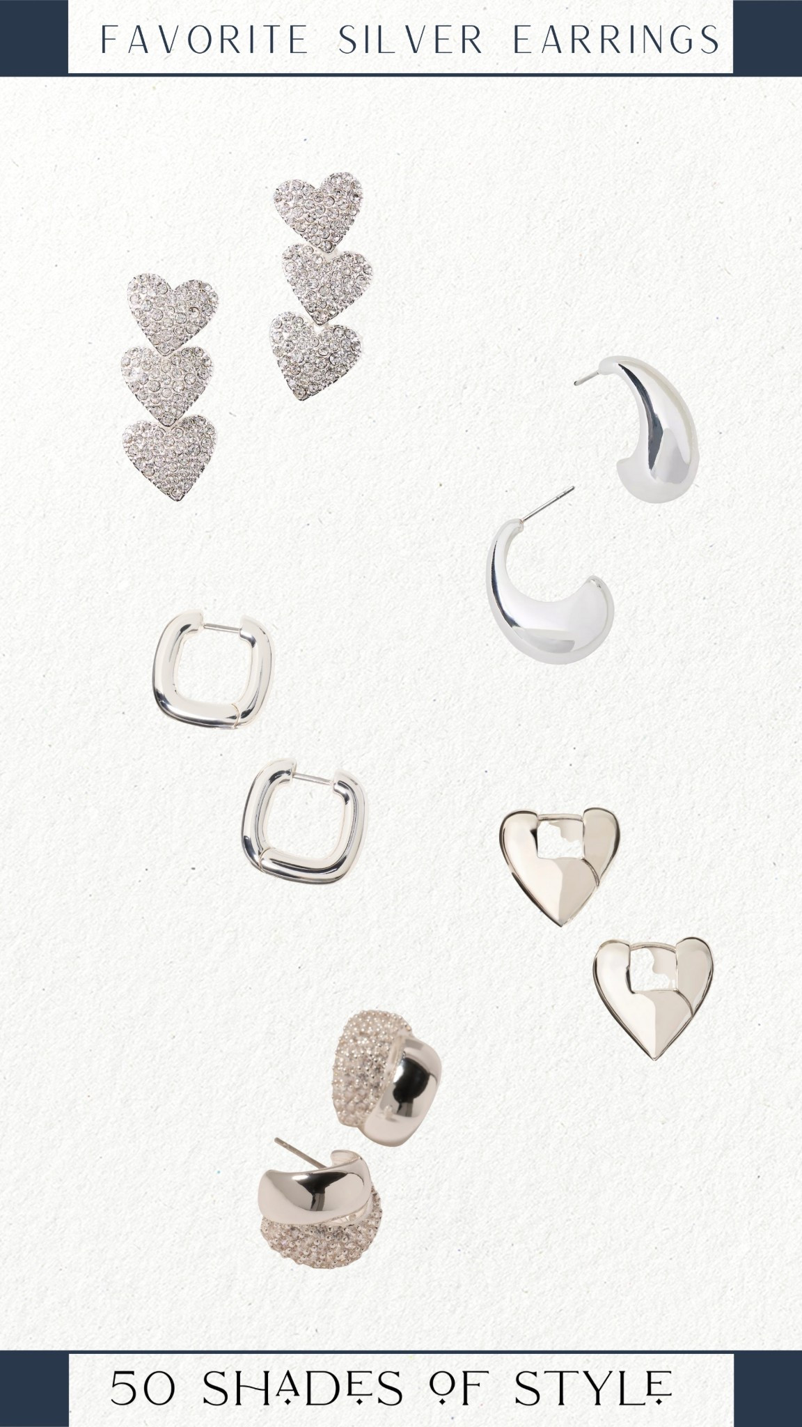 heart earrings, hoop earrings, silver earrings, silver jewelry 

#LTKOver40 #LTKFindsUnder100 #LTKSeasonal