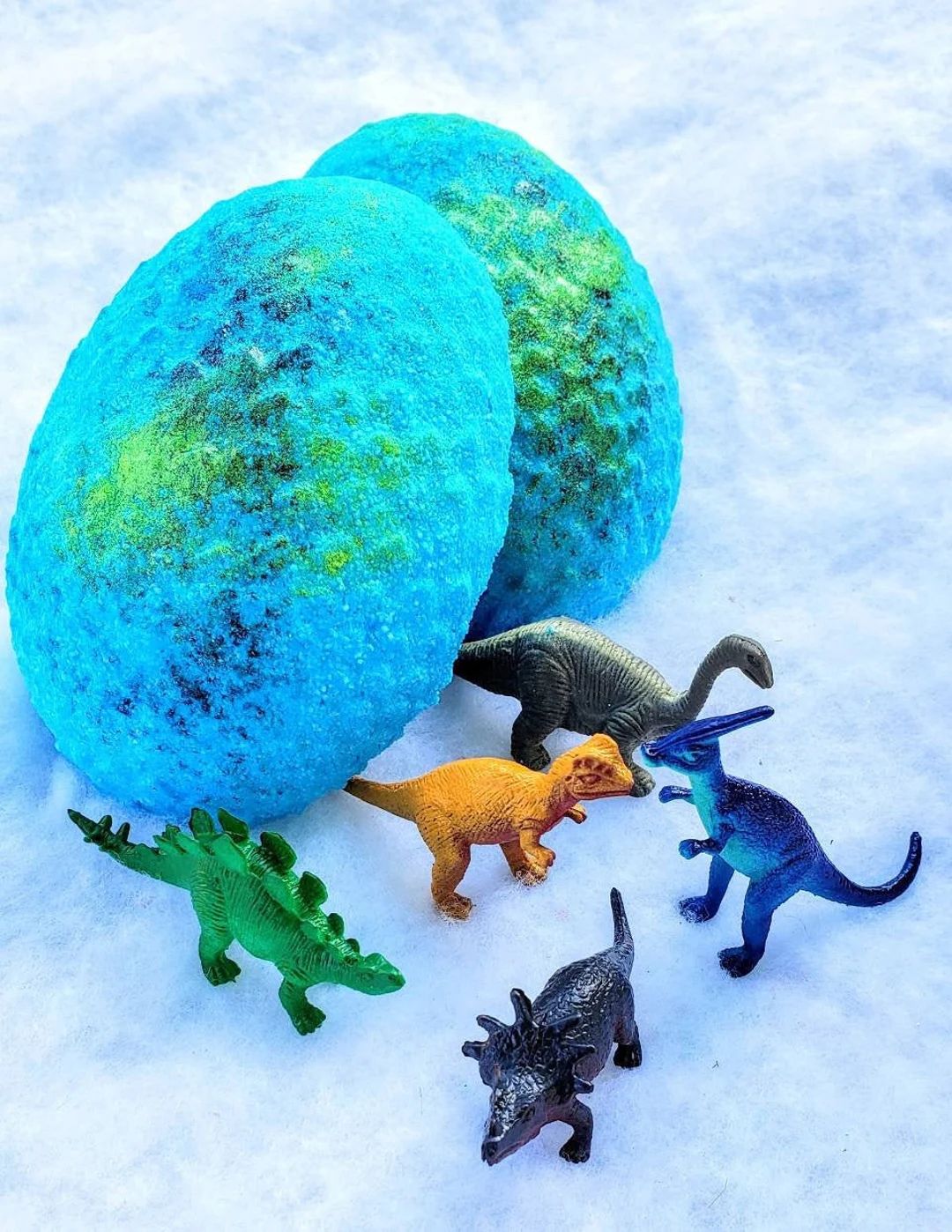 Dinosaur Egg Bath Bomb - Easter Basket Stuffers for Boys - Kids Bath Bombs with Toy Inside - Dino... | Etsy (US)