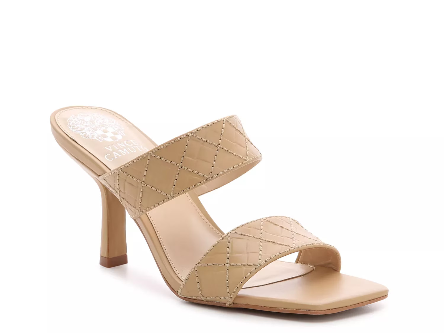 Vince Camuto Cherzel Sandal | Women's | Nude | Size 7 | Heels | Sandals | Slide | DSW