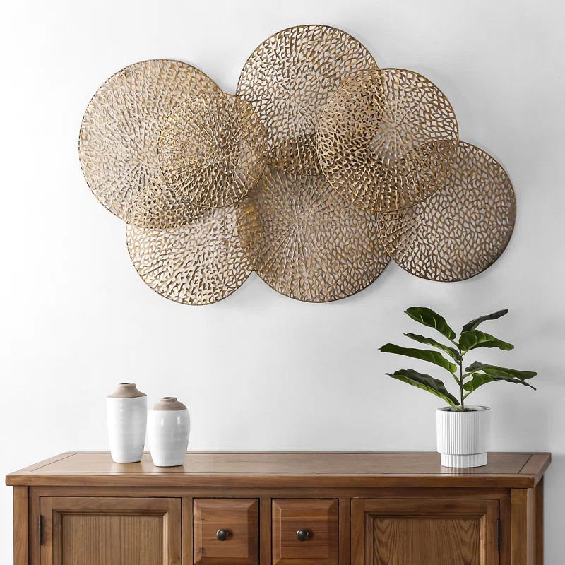Emmy Metal Abstract And Geometric Wall Decor | Wayfair North America