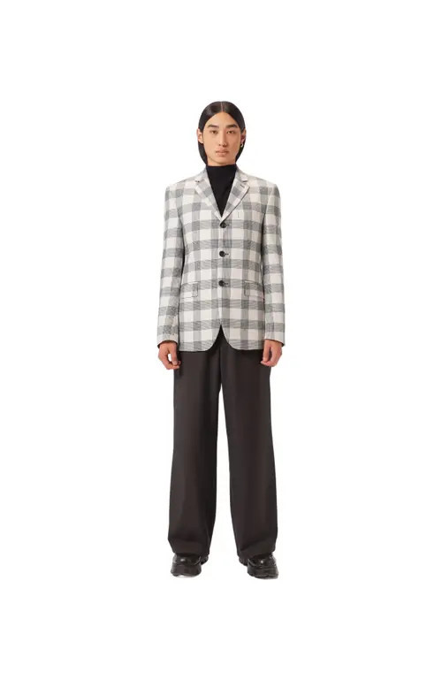 GOBI Mongolian Cashmere Men's Cashmere Blazer in Off White at Nordstrom, Size Medium | Nordstrom