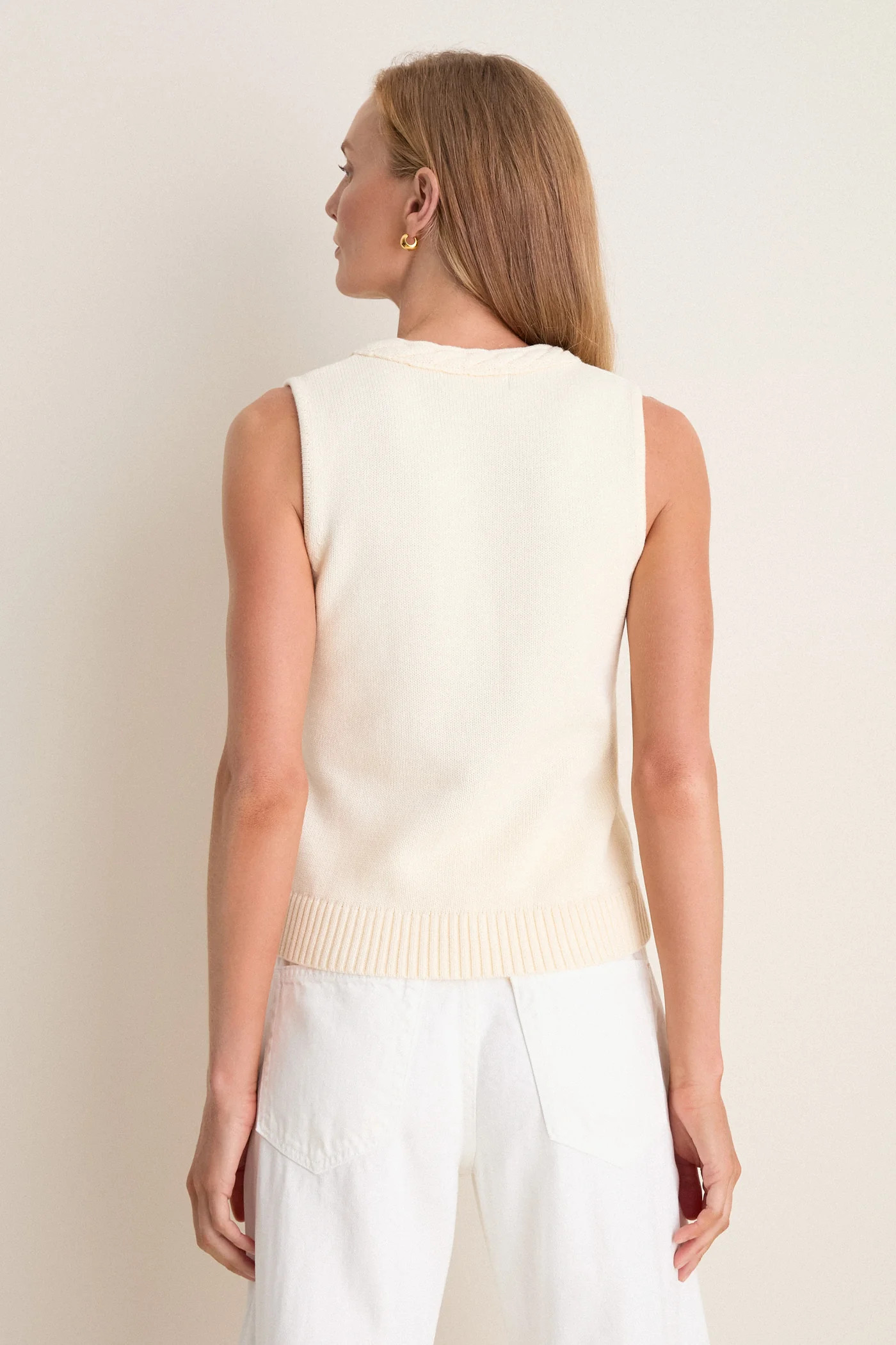 Ivory Cotton Rope Mariner Tank | Tuckernuck (US)