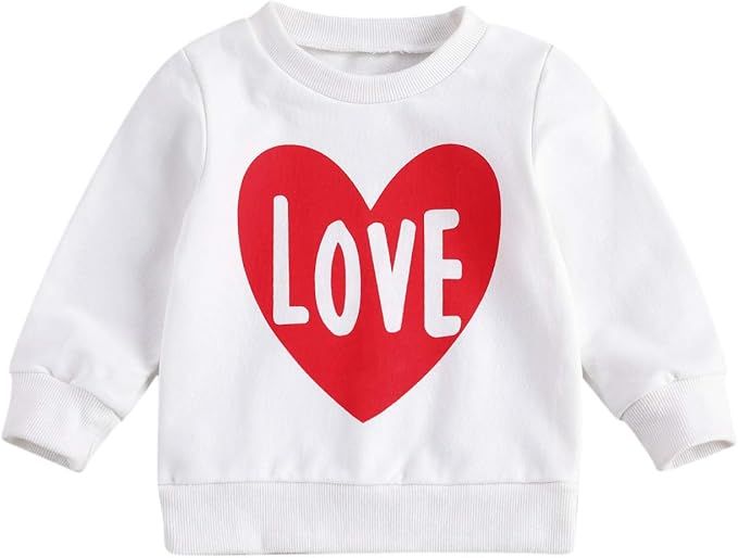 Infant Toddler Baby Girl Pullover Sweatshirt Mamas&Daddys Girl Long Sleeve Shirts Tops Spring Fal... | Amazon (US)