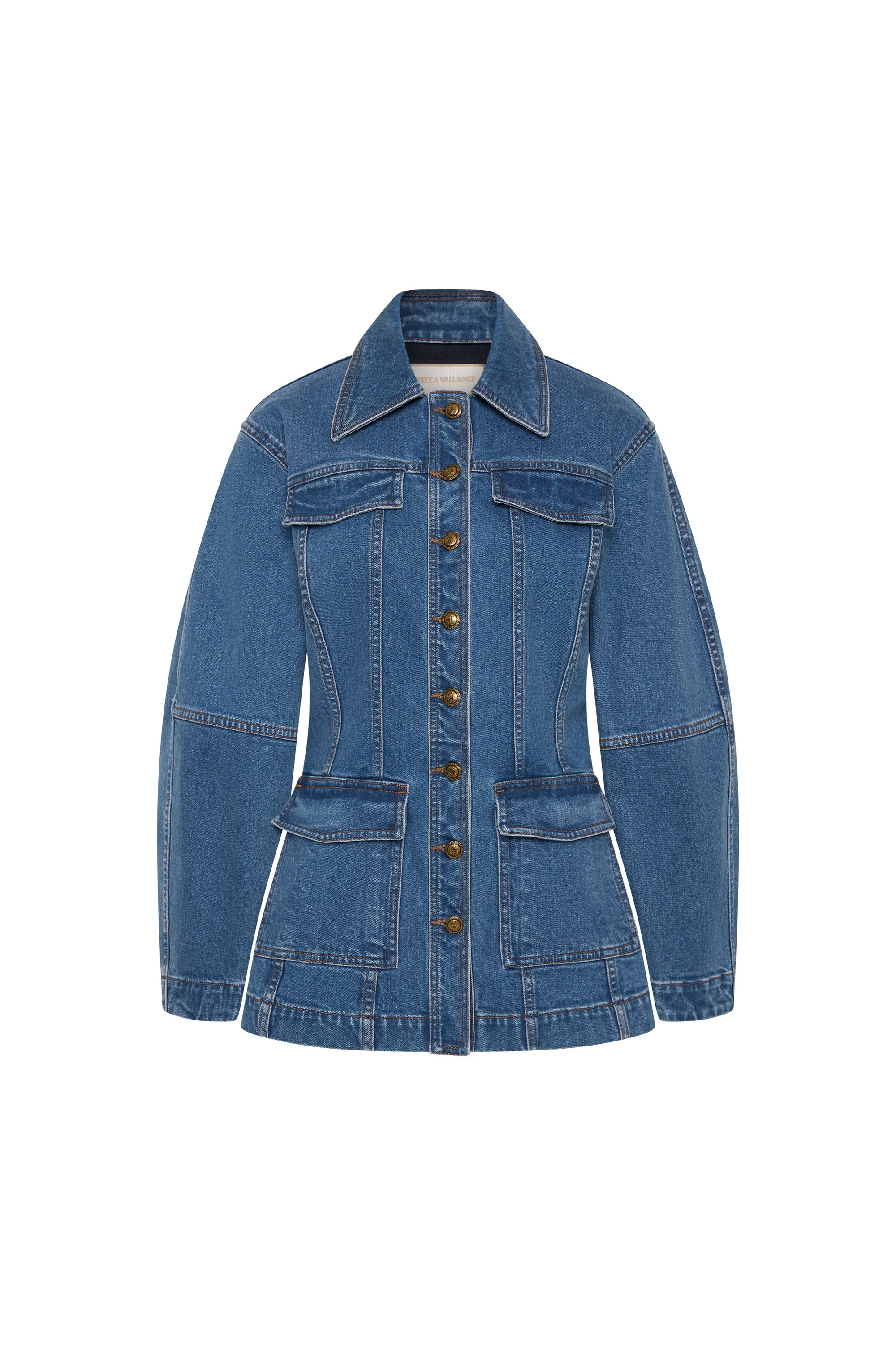 Aviator Jacket Blue Denim | Rebecca Vallance (Global)