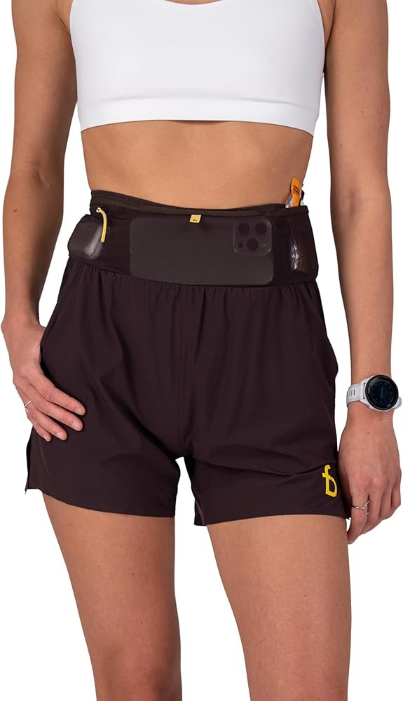 FlipBelt Women's Air Running Shorts - Rock Brown - S | Amazon (US)