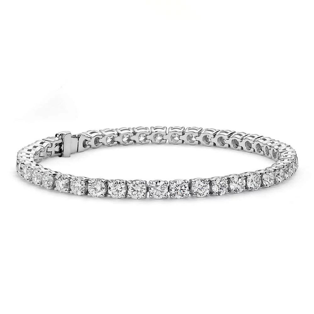 Cate & Chloe Olivia 18k Tennis Bracelet, Womens 18k White Gold Plated Tennis Bracelet w/Cubic Zir... | Walmart (US)