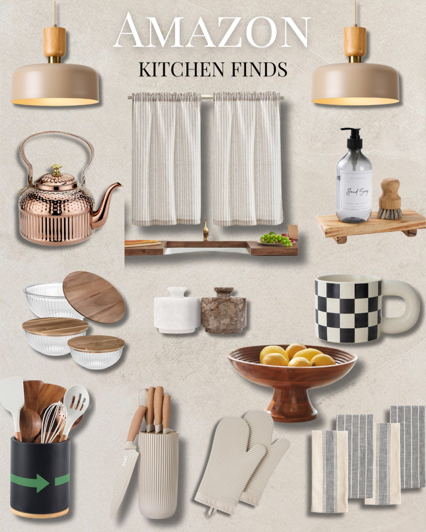The best Amazon kitchen finds to elevate your space! Whether you’re looking for stylish upgrades or practical essentials, these picks will add convenience and functionality to your kitchen. Shop now for budget-friendly and highly rated favorites! #AmazonKitchenFinds #KitchenUpgrades #HomeEssentials #LTKHome 

#LTKcasa #LTKcanada