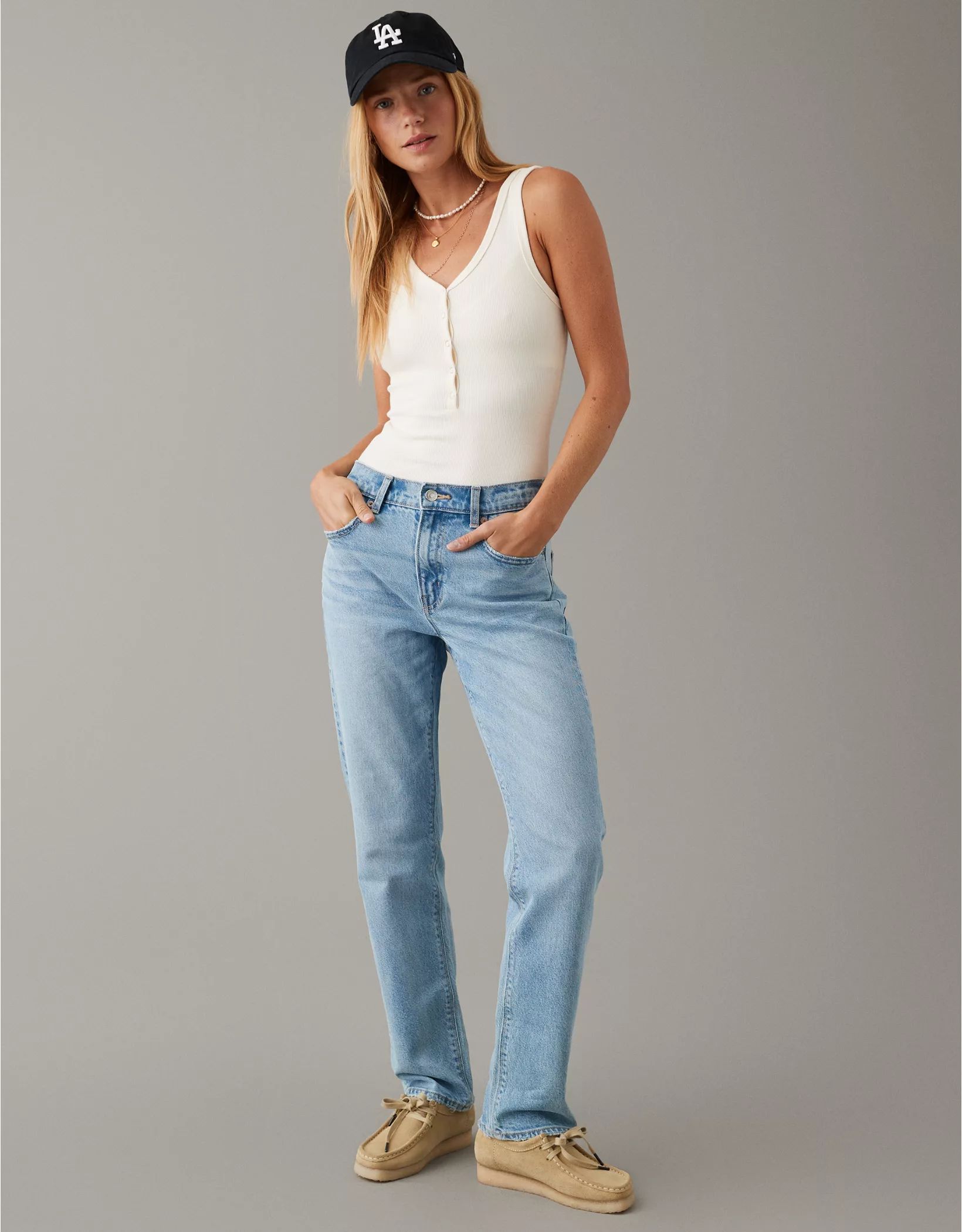 AE Henley Bodysuit | American Eagle Outfitters (US & CA)