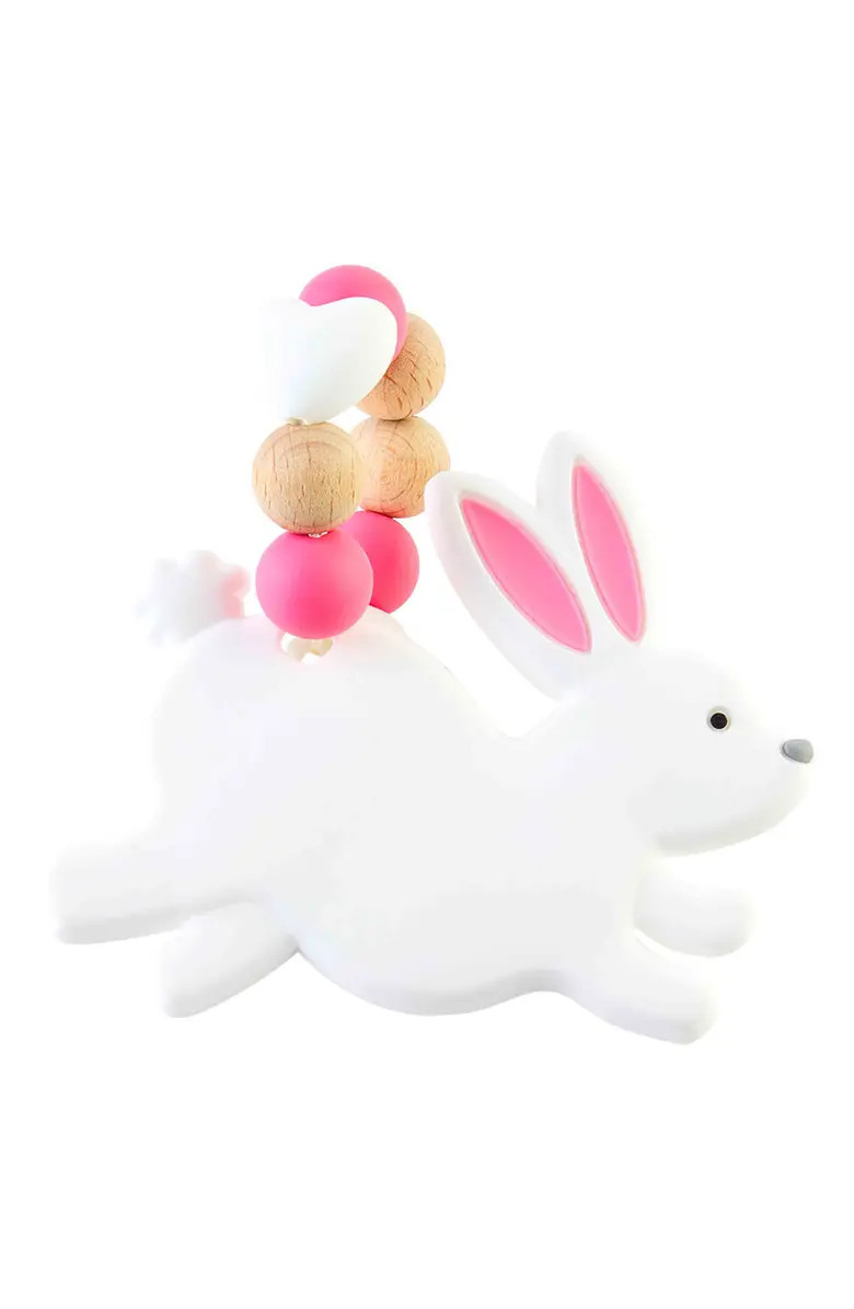 Pink Bunny Teether | Nordstrom
