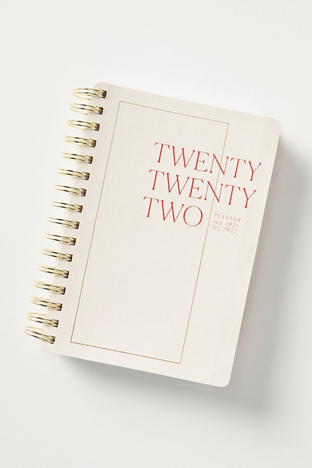 Spiral 2021-2022 Planner | Anthropologie (US)