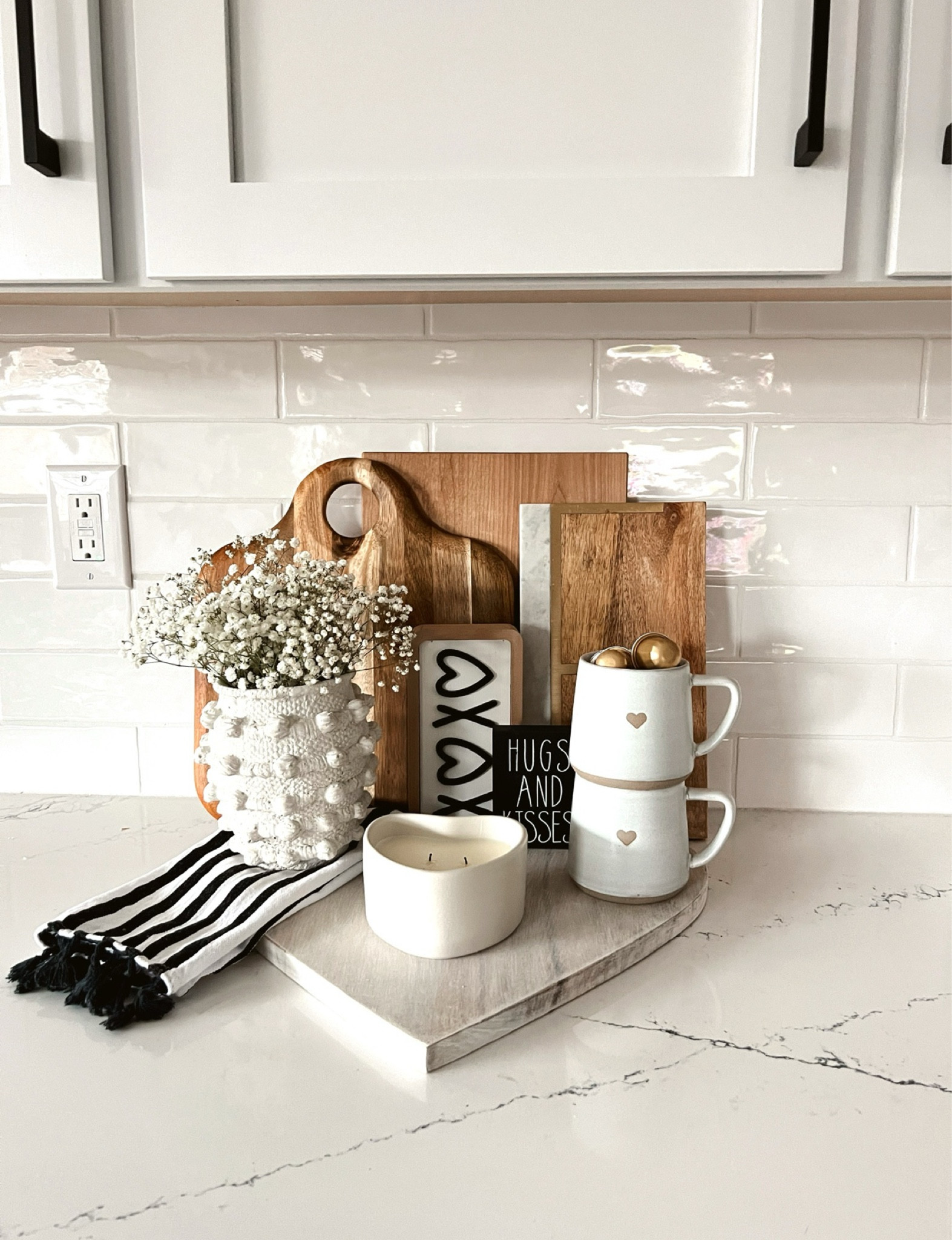 Neutral, valentine coffee, neutral, Valentine counter decor, neutral, valentine decor

#LTKHome #LTKSeasonal