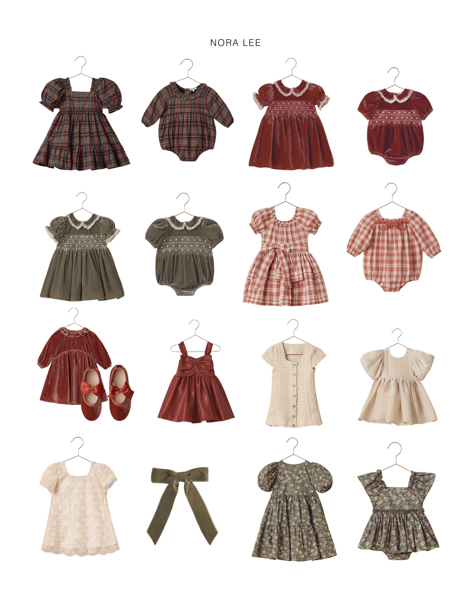 Believe it or not the Magical Santa Experience is right around the corner, I know it takes time to scour the internet and shopping malls searching for the perfect outfit for your little one(s) to meet Santa in… Let us take that stress off your plate, we’ve curated an entire style guide with outfits for the whole family. Check out some of our favorites from Nora Lee (sizes ranging from 3M to 12 years) 

#LTKFamily #LTKSeasonal