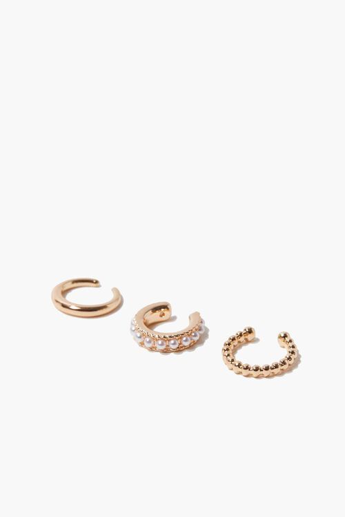 Faux Pearl Ear Cuff Set | Forever 21 (US)