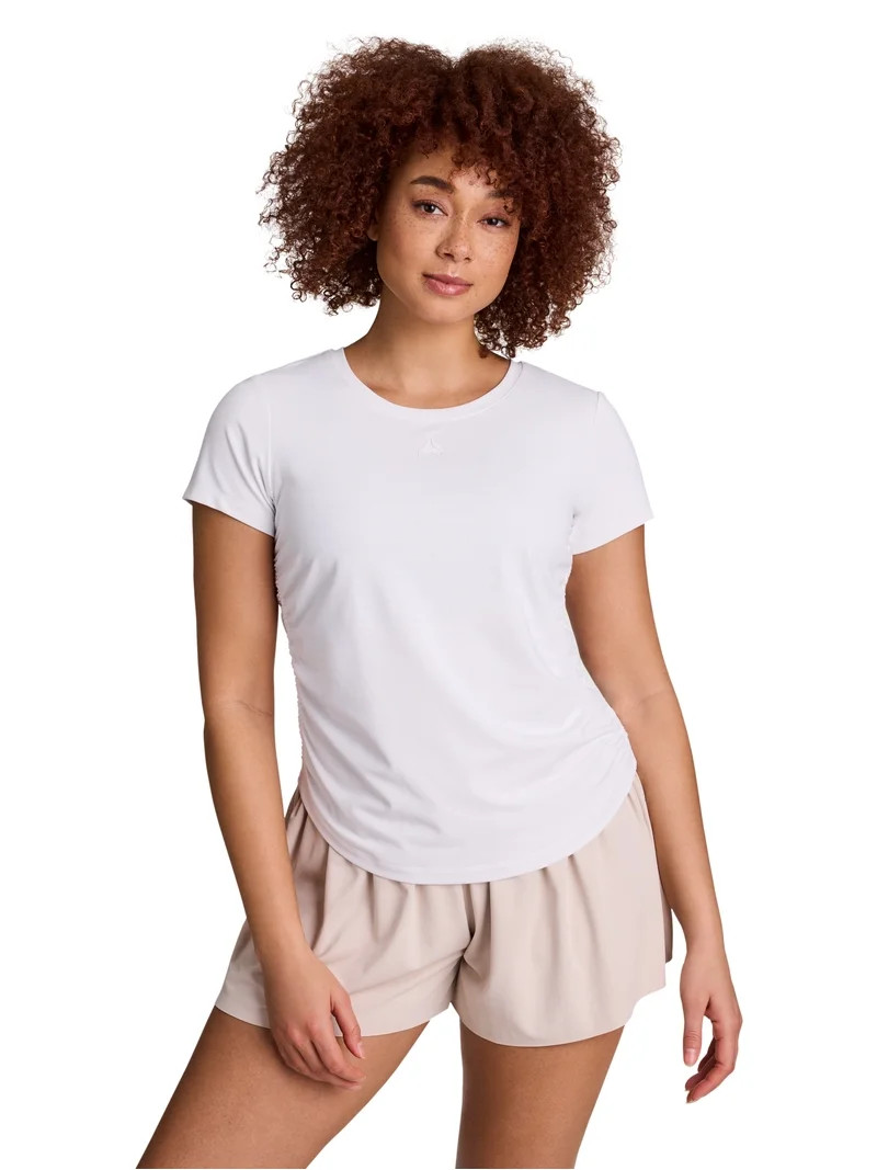 Reebok Women's Swift Sleevless Tee with Ruched Sides | Walmart (US)