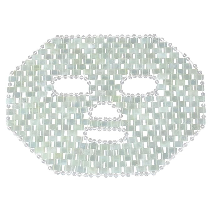 FRCOLOR Jade Facial Mask Natural Jade Stone Anti-Aging Facial Sleeping Eye Mask Beauty Skincare M... | Amazon (US)