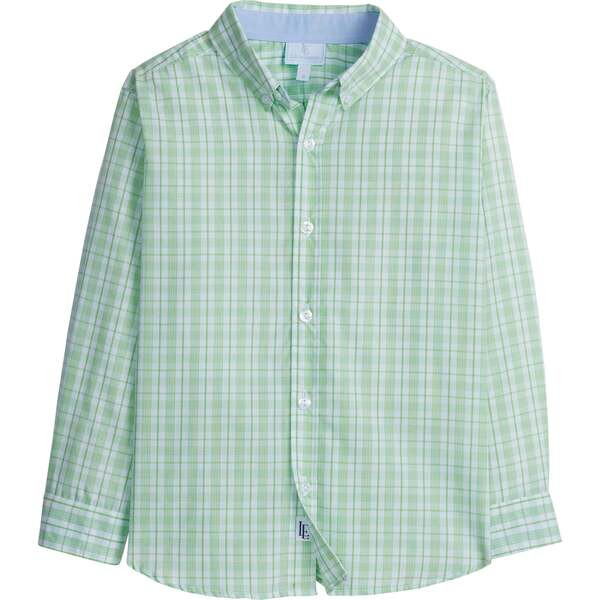 Button Down Shirt, Fairway Plaid | Maisonette