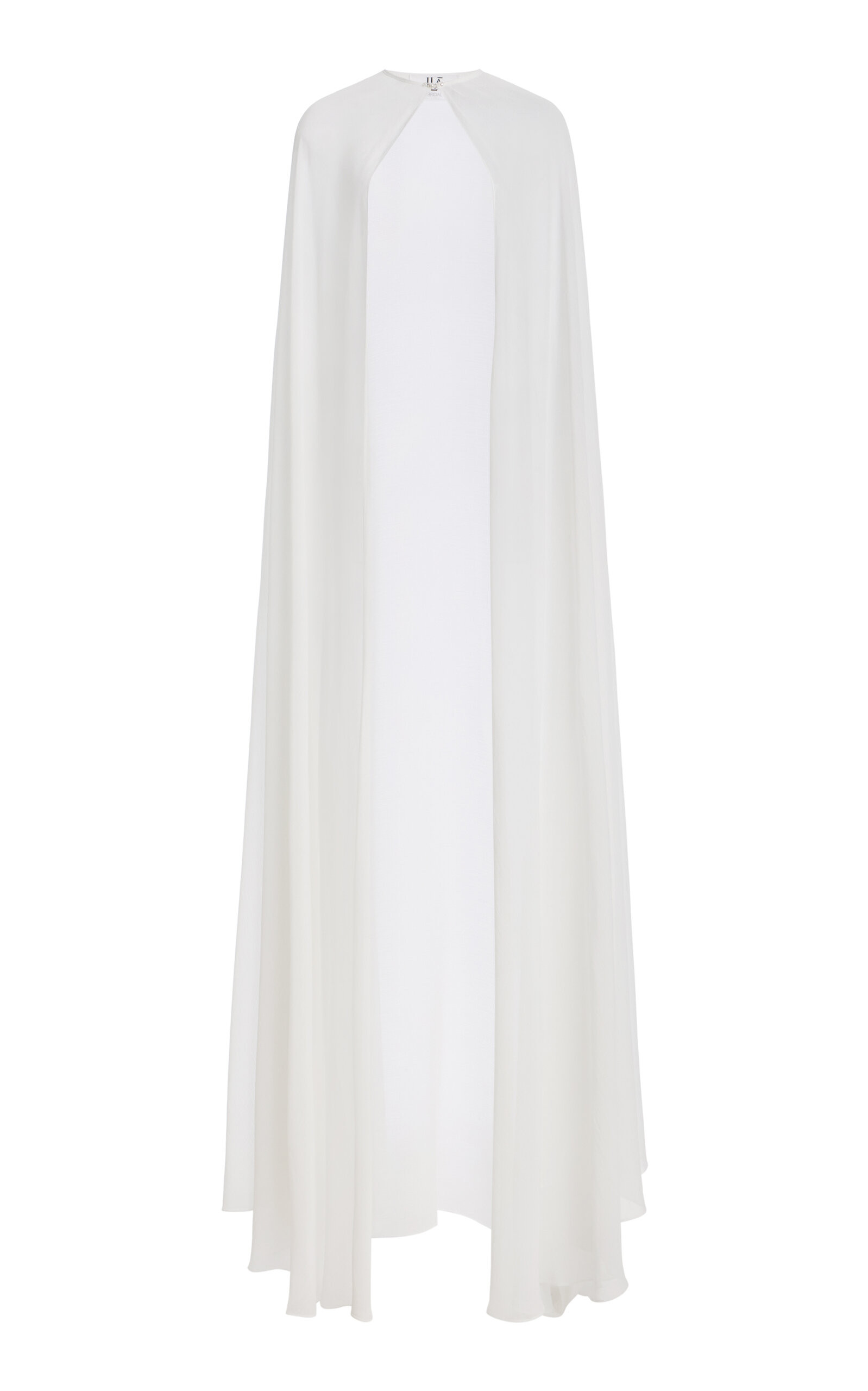 Exclusive Yulia Embroidered Chiffon Collar Cape | Moda Operandi (Global)