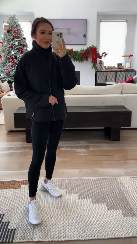 I love this insulated jacket that I am wearing in a size XS! Isn’t too thick or bulky but keeps you very warm. Has a slouchy fit and is water resistant. Paired it with the ultra soft leggings that I’m wearing in a size XS, too. Perfect for fall and winter outfits, lounge wear and more 

#LTKSeasonal #LTKstyletip