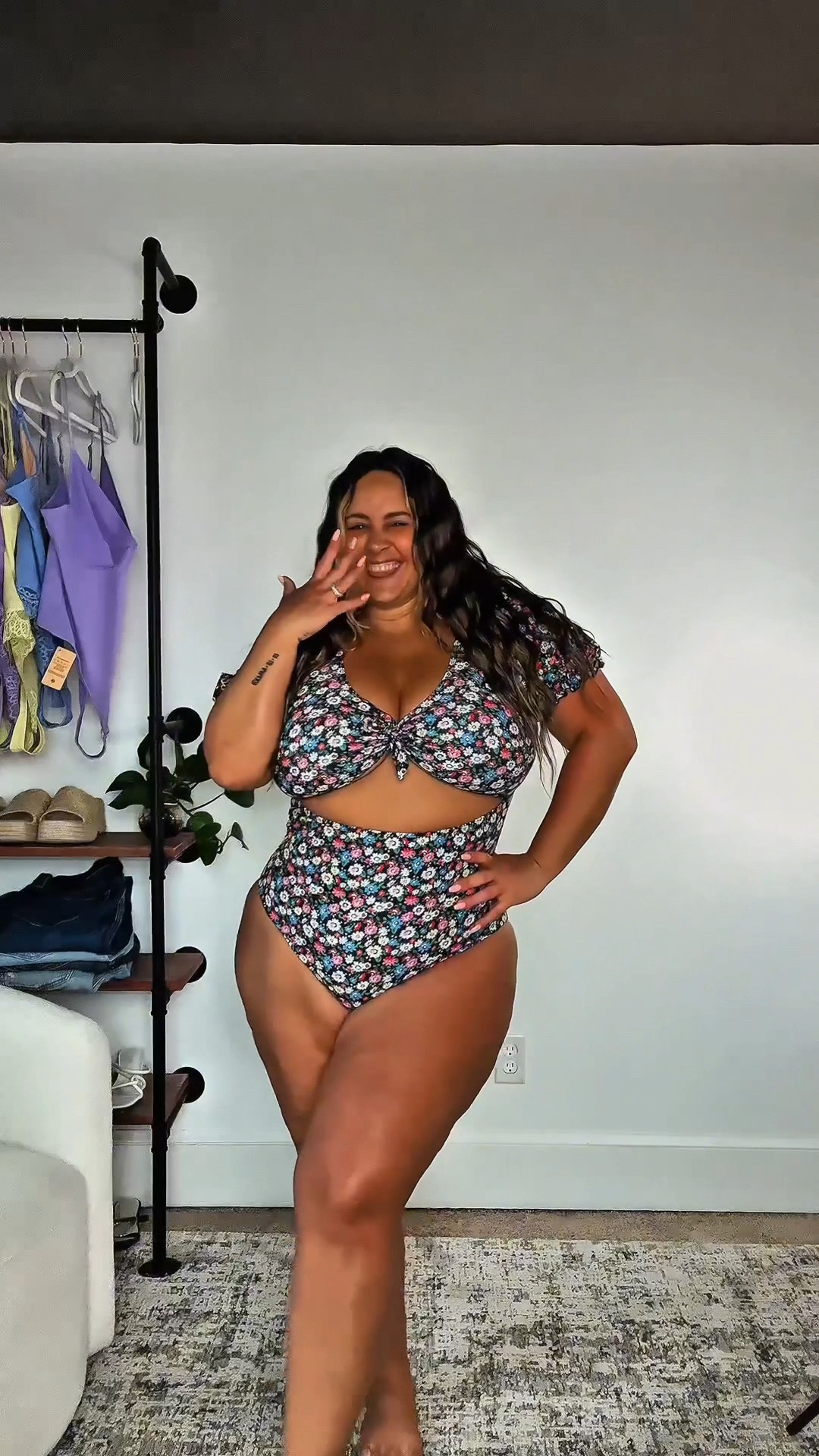 MIDSIZE SWIM TRY ON FROM SHEIN! 

all 4 shown in size 1XL (14) 

The last one isn’t really full bust friendly unless you plan to wear with the cover up! I also wish the bottoms had a bit more coverage on the lower tummy. 

#monkini #size14 #size16 #affordablestyle #summerstyle #vacationoutfits 

#LTKMidsize #LTKPlusSize #LTKSwim