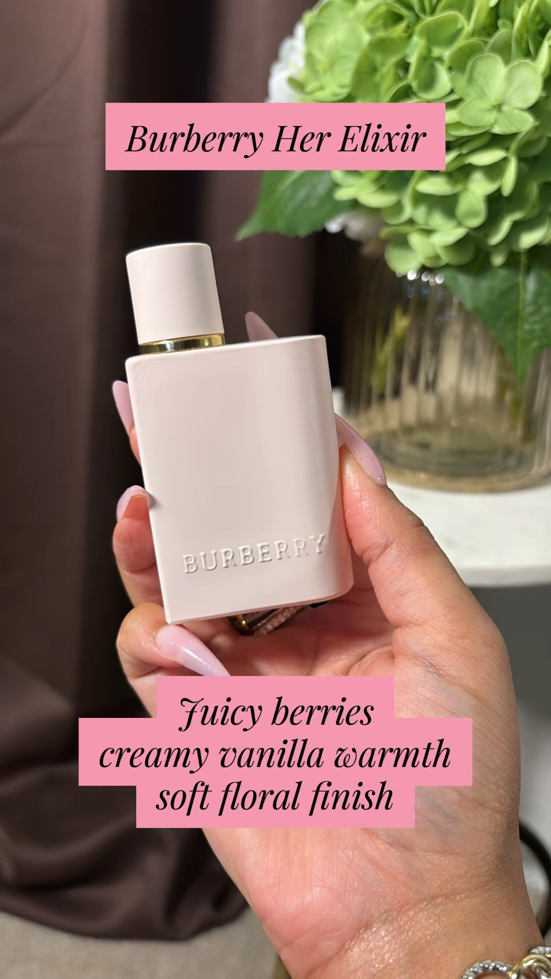 Perfume of the Day 🤍
Burberry Her Elixir de Parfum

Creamy, fruity, and absolutely compliment-worthy 😮‍💨
If you love sweet berry scents with a warm vanilla dry down, this one belongs in your collection.

#PerfumeOfTheDay #FragranceTok #TikTokShop #BurberryHerElixir #PerfumeLover #VanillaPerfume #BerryPerfume

#LTKgrwm #LTKselfcare #LTKBeauty