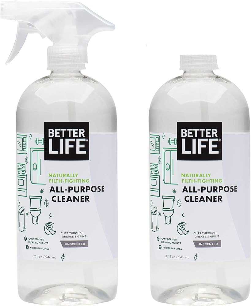Better Life All Purpose Cleaner - Multipurpose Home and Kitchen Cleaning Spray for Glass, Counter... | Amazon (US)