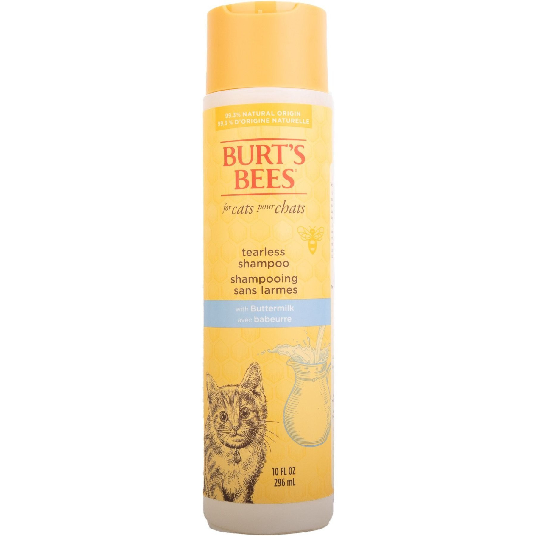 Burt's Bees Cat Shampoo, 10-fl oz bottle | Chewy