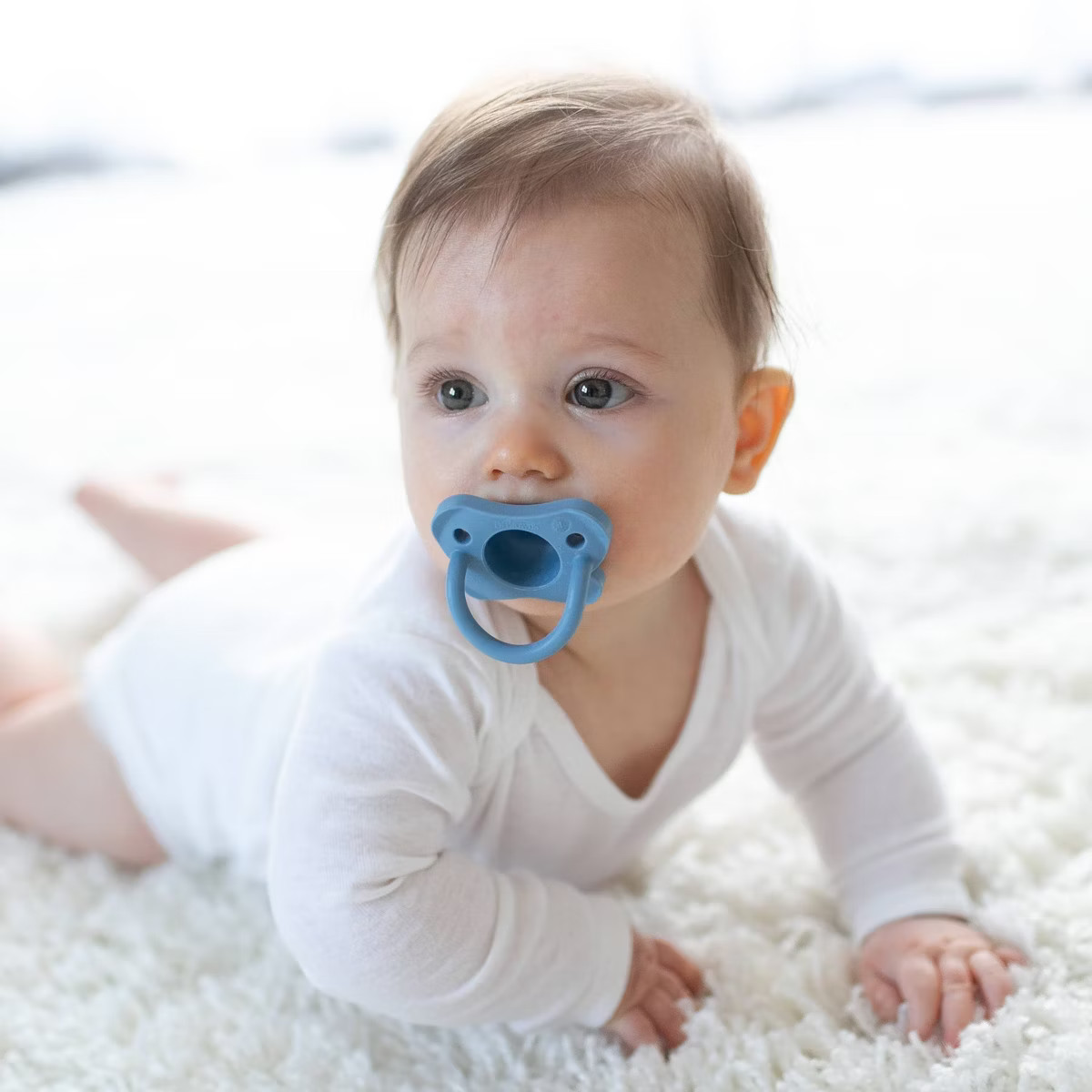 Dr. Brown's HappyPaci One-Piece 100% Silicone Pacifier - 0-6 Months - 3pk | Target