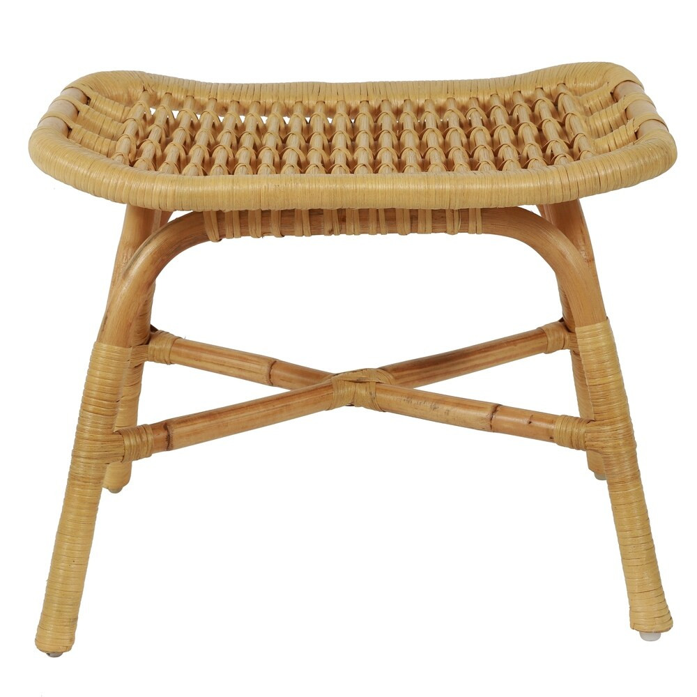 Kai Rattan Stool | Bed Bath & Beyond
