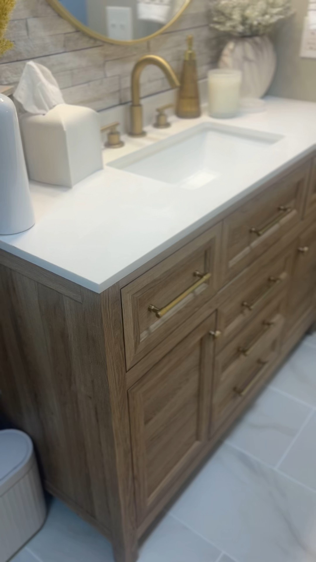 We wanted to save costs wherever we could in our new bathroom, so these pulls and handles from Amazon were the move 🙌🏼 they look just as stunning as a $10 pull from Home Depot, but it’s only $31 for 6 right now on Amazon!! And the knobs are only $15 for the pair right now!

#LTKFindsUnder50 #LTKHome