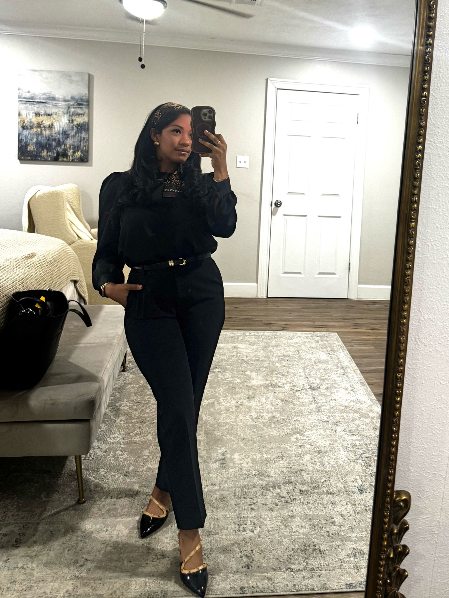 All black business casual  

#LTKFindsUnder50 #LTKWorkwear #LTKFindsUnder100