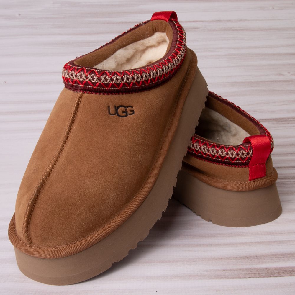 Womens UGG® Tazz Platform Clog - Chestnut | Journeys