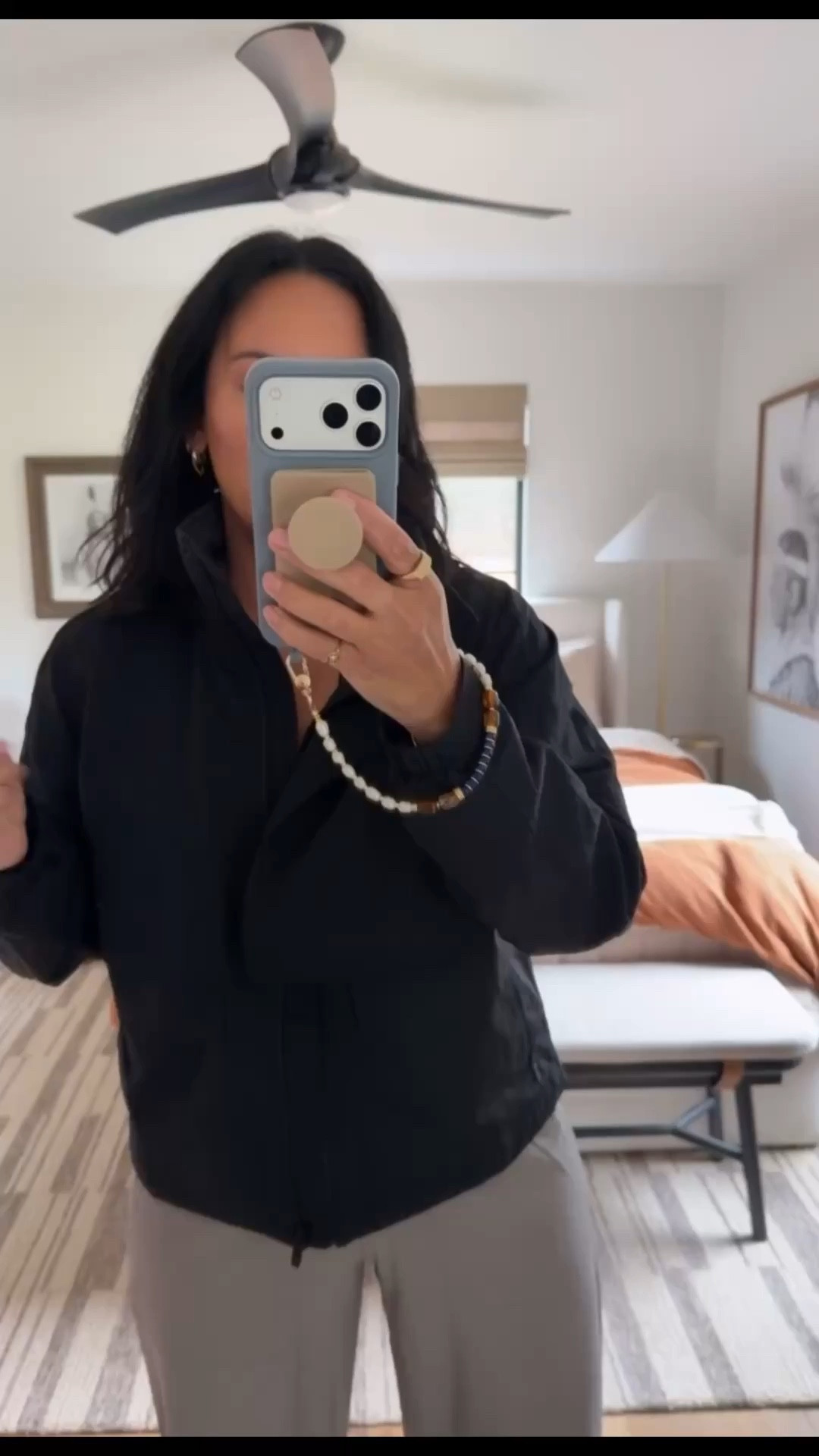 Rain jacket size 8, bodysuit size large, pants size 8 (I’m a size 8/10), sneakers fit tts. 



#LTKOver40 #LTKMidsize #LTKootd