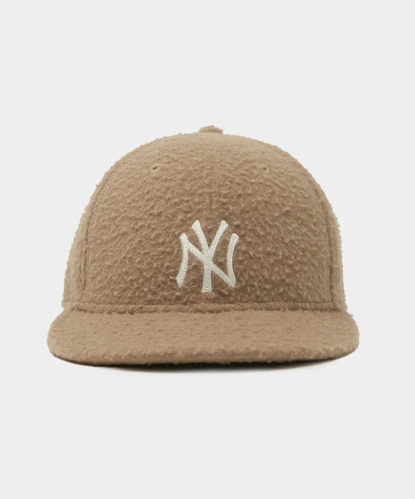 TODD SNYDER x NEW ERA YANKEES NUBBY CAMEL CAP | Todd Snyder