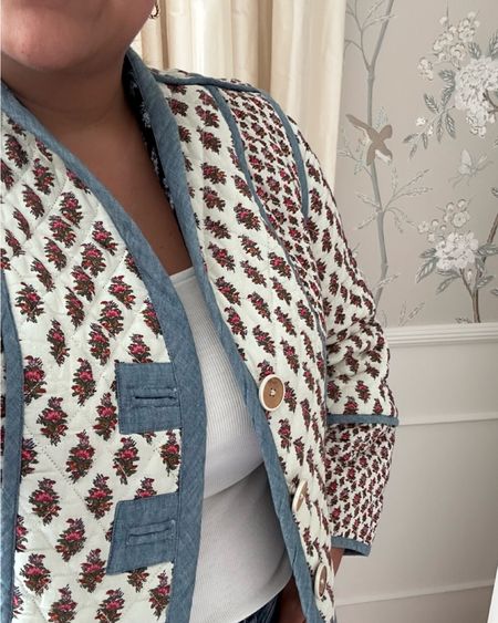 A quilt jacket meant for Spring. Love these styles!

#LTKstyletip #LTKSeasonal