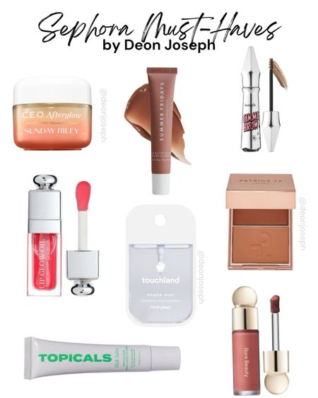 Looking for beauty products? Check out these must-haves from Sephora.

Rare Beauty
Topicals
Summer Fridays
Sunday Riley
Patrick Ta
Touchland

#LTKxSephora #LTKbeauty #LTKsalealert