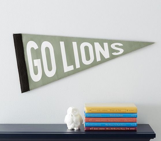 Personalized Pennant Flag | Pottery Barn Kids