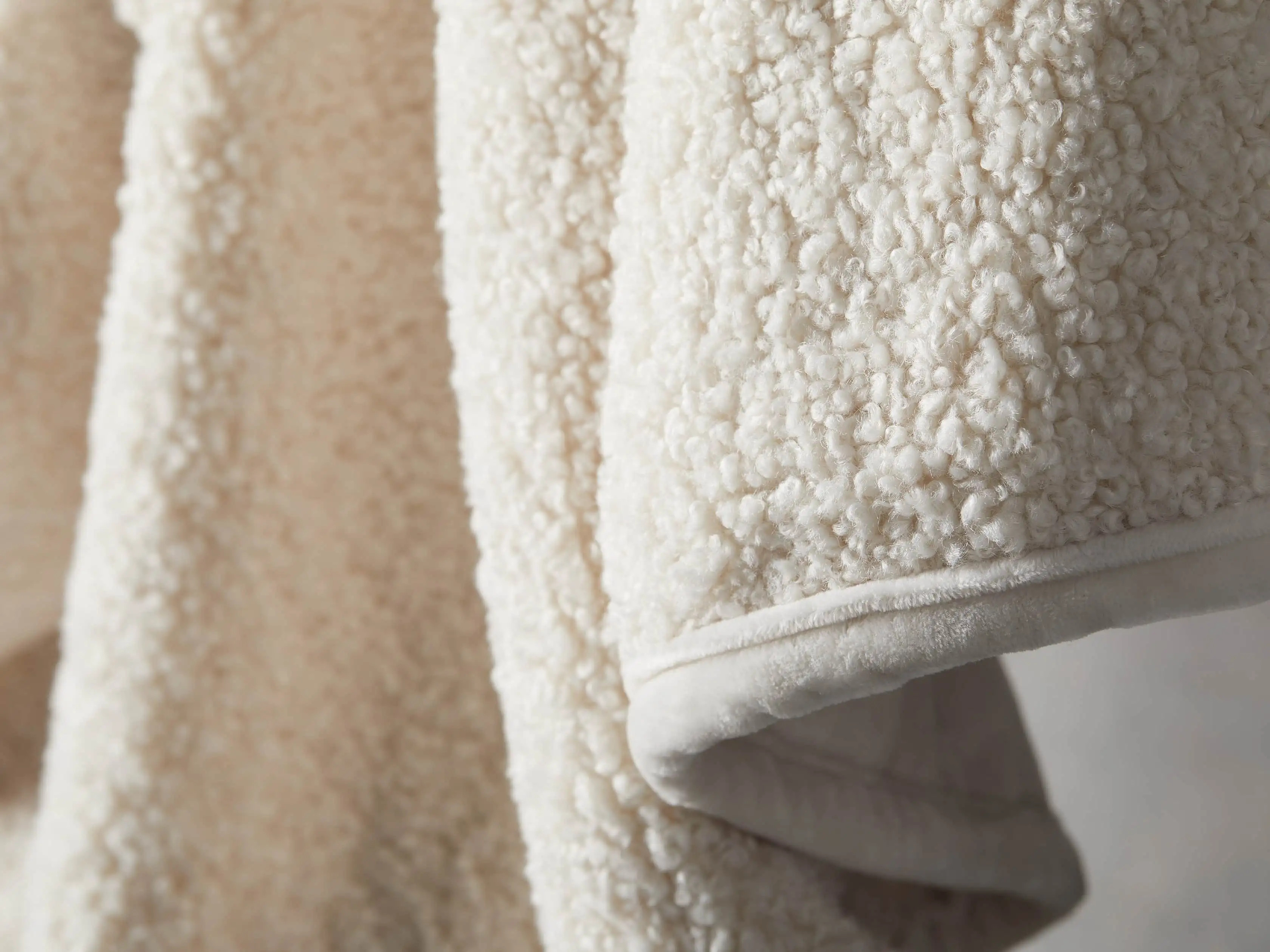 Faux Fur Sherpa Throw | Arhaus