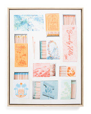 14x18 West Coast Matches Wall Art | Marshalls