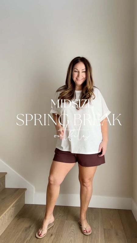 Vacation Outfits  
Wearing large in all pieces except shorts that I’m wearing in an XL

Resort Wear Spring fashion Beach vacation Spring break Old navy  Neutral styling Amazon Shorts 

#LTKtravel #LTKSeasonal #LTKmidsize