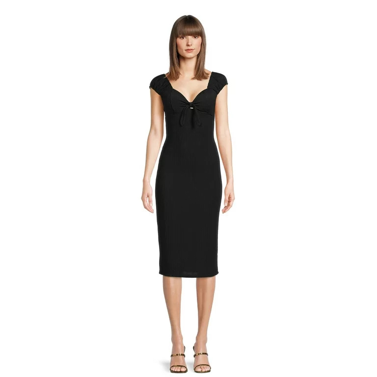 No Boundaries Juniors Midi Dress | Walmart (US)