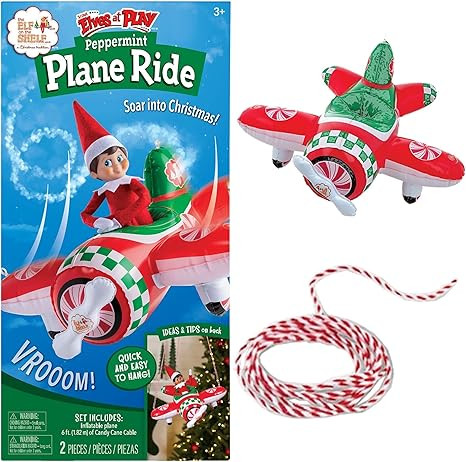 The Elf on the Shelf Peppermint Plane Ride | Amazon (US)