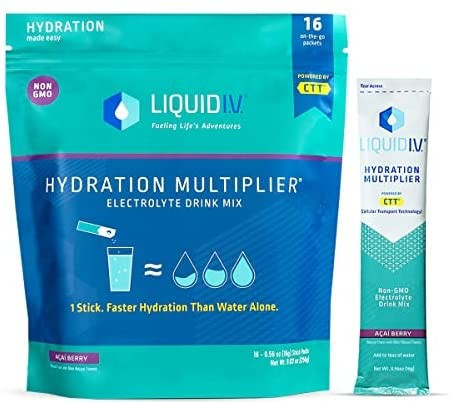 Liquid I.V. Hydration Multiplier - Acai Berry - Hydration Powder Packets | Electrolyte Drink Mix ... | Amazon (US)
