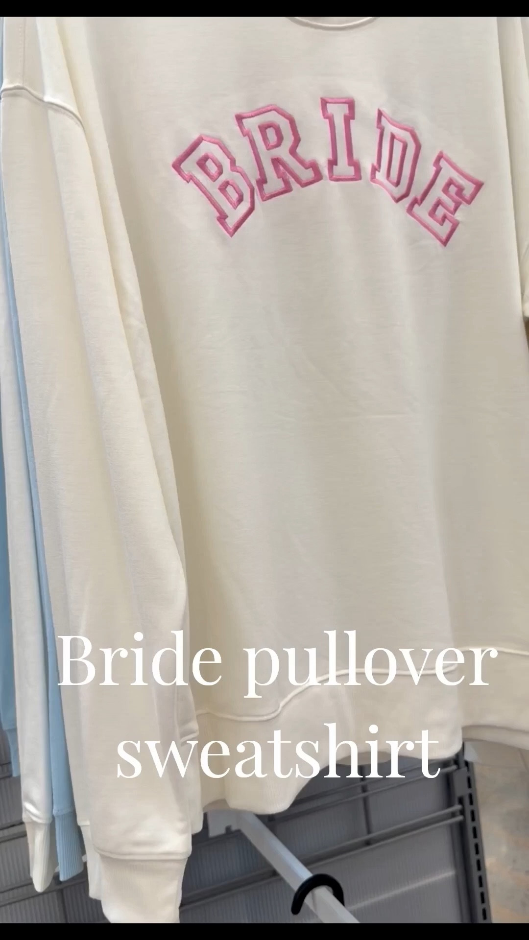 Bride must-have 🤍 The cutest pullover sweatshirt for wedding planning, travel & beyond also makes the perfect bride-to-be gift ✨ #bridestyle #bridetobe #weddingmusthaves #giftideas #ltk #weddinggiftguide #bridalinspo

#LTKWedding
