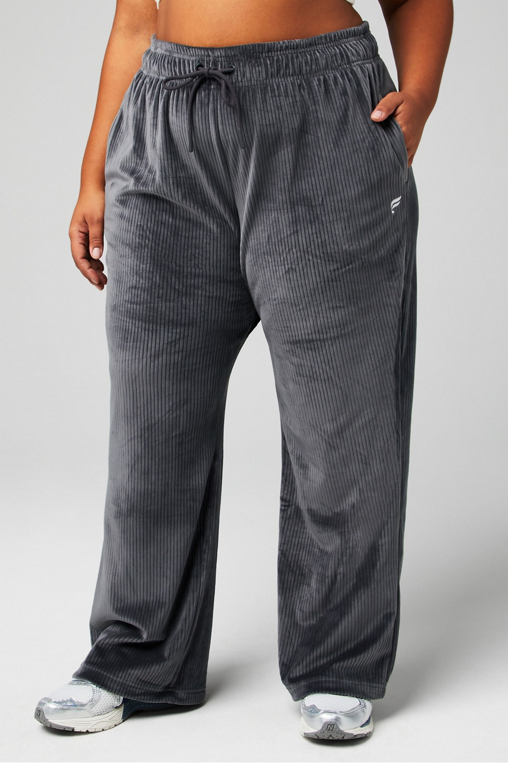 Plush Rib Wide Leg | Fabletics - North America